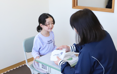 個別療育の様子